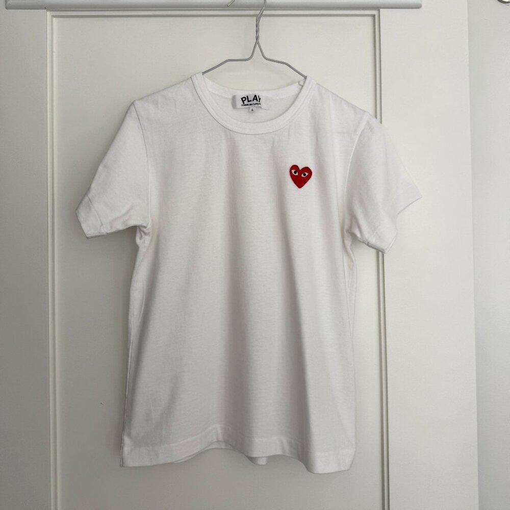 Comme des Garçons - White T-Shirt - Size L